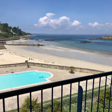 Tres Bel Appartement Vue Mer Avec Piscine Douarnenez Exterior photo
