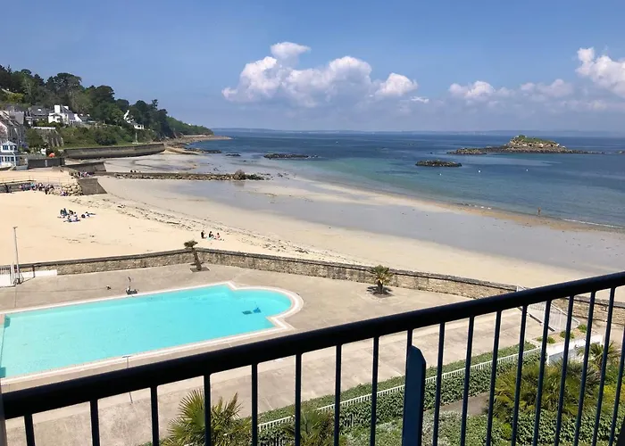 Tres Bel Appartement Vue Mer Avec Piscine